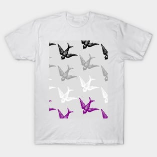 Ace Flag Birds Design T-Shirt